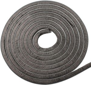 Tira de sellado autoadhesiva <span class=keywords><strong>para</strong></span> el Control de Plagas de pila de lana de PVC PP, ventana, puerta, casa, aislamiento acústico, viento, a prueba de polvo, mohair, tira meteorológica - Product Image 5