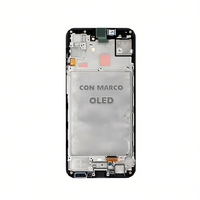 Teléfono Inteligente A15 4G/5G con Pantalla OLED de 6.5 Pulgadas y Marco Negro