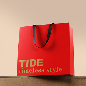 Luxury Custom Logo Fashion <strong>Paper</strong> Shopping Bags Premium Laminated <strong>Art</strong> <strong>Paper</strong> Thank You Gift <strong>Paper</strong> Bag with Handles - Product Image 4