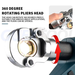 Electric Hydraulic Pliers Lithium Battery Rechargeable <b>Wire</b> Terminal <b>Wire</b> Pliers Portable Fast Electrical Hydraulic <b>Tools</b> - Product Image 4