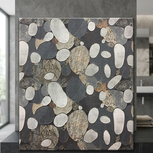 Carreaux muraux numériques en céramique effet pierre moderne 300x600mm 30x60cm 12x24 les plus vendus pour usage extérieur et salle de bain Vistaar - Product Image 4