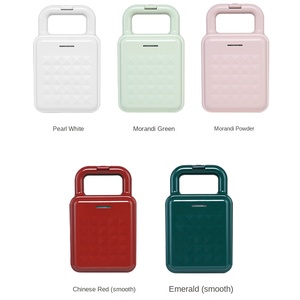 <span class=keywords><strong>Macchina</strong></span> Multifunzione Elettrica per Sandwich, Colazione, Pasti Leggeri, Piastra per Grigliare e Tostare il Pane - Product Image 4