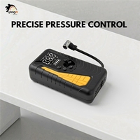 Pompe à air électrique pour voiture, mini pompe à air portable sans fil, gonfleur de pneus, compresseur d'air pour voiture, moto, vélo, ballon