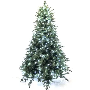 180m personalizado nuevo tipo de lujo Artificial Pe & Pvc mixto árbol de Navidad decoración con luces Led