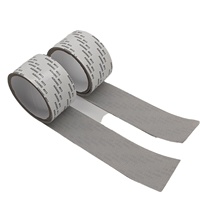 Ruban de réparation pour moustiquaire en polyester, haute adhérence, anti-moustiques, avec trous de drainage, résistant aux insectes, facile à nettoyer, léger