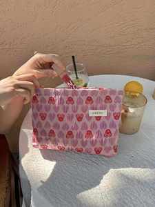 Muestra Gratuita, Venta Directa de Fábrica, Bolsa con Cierre Suave, Bolsa de Lona con Logotipo Personalizado para Maquillaje, Bolsa Suave Personalizada - Product Image 2