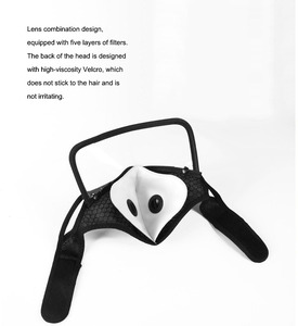 Abnehmbarer Augenschutz Winter-Wärmemaske Fahrrad-Gesichtsbedeckung Atmungsaktive Staubdichte Sport-Schutzmaske mit Ventil - Product Image 6