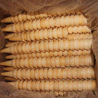 Machine de production de cornets de glace de haute qualité pour gaufrettes et biscuits, ligne de fabrication de cornets de glace, prix
