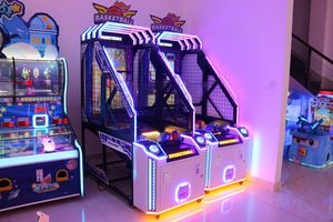 Deluxe màn hình bóng rổ máy đồng tiền hoạt động <span class=keywords><strong>Arcade</strong></span> trò chơi bóng rổ cho trẻ em Redemption bóng rổ <span class=keywords><strong>Arcade</strong></span> trò chơi máy - Product Image 3