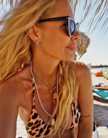 Zooying – collier de perles ajustable, bijoux coquille, collier fait à la main, bijoux à la mode d'été 2023