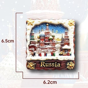Imanes de Resina 3D de Asia, Rusia, <span class=keywords><strong>Murmansk</strong></span>, Baikal, Recuerdo Turístico, Adhesivo para Refrigerador, Artesanía, Regalo, Decoración - Product Image 3