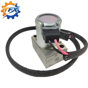 อะไหล่แท้ OEM PC200-7 PC200-8 PC220-7 PC300-7 PC78US-6 PC78MR-6 PC88MR-8 อะไหล่ไฟฟ้ารถขุด โซลินอยด์วาล์ว 702-21-55900 702-21 - Product Image 1