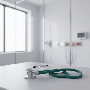 Stetoscopio Medico HM-200 a Doppio Tubo in Metallo Multicolore, Certificato CE, Design per Cardiologia, da Produttori Diretti - Product Image 5