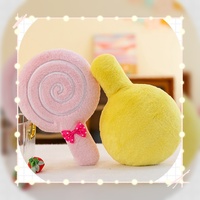 Poupée en forme de sucette créative, petite peluche avec rembourrage en coton PP, cadeau unisexe pour les enfants de 8 à 14 ans et plus