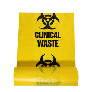 Yurui nhà máy phân hủy sinh học màu sắc ban đầu <span class=keywords><strong>Biohazard</strong></span> Túi compostabale <span class=keywords><strong>Biohazard</strong></span> túi rác - Product Image 2