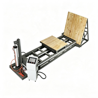 Banc d'essai d'impact incliné, machine d'accélération de chariot, vitesse 0-3,1 m/s, force de pointe 10-60g pour l'emballage et le transport de charges palettisées