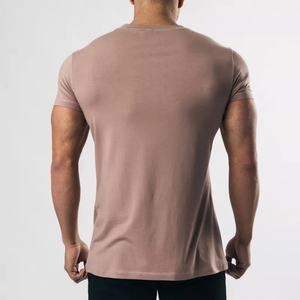 Camisetas de Hombre de Alta Calidad del Fabricante, Ajuste Entallado, Ropa Deportiva para Gimnasio, 95% Algodón, 5% Elastano, Camiseta con Estampado Personalizado para Hombre - Product Image 3