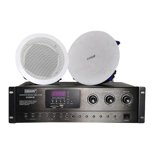 Professional 700W Digital Mixer Stereo Karaoke AmplifieHome Audio Amplifier Sound with Music Features