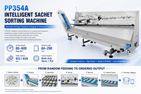 Système de convoyage haute vitesse pour sachets de thé et pochettes légères, machine de tri anti-saut à petits rouleaux de 12 mm