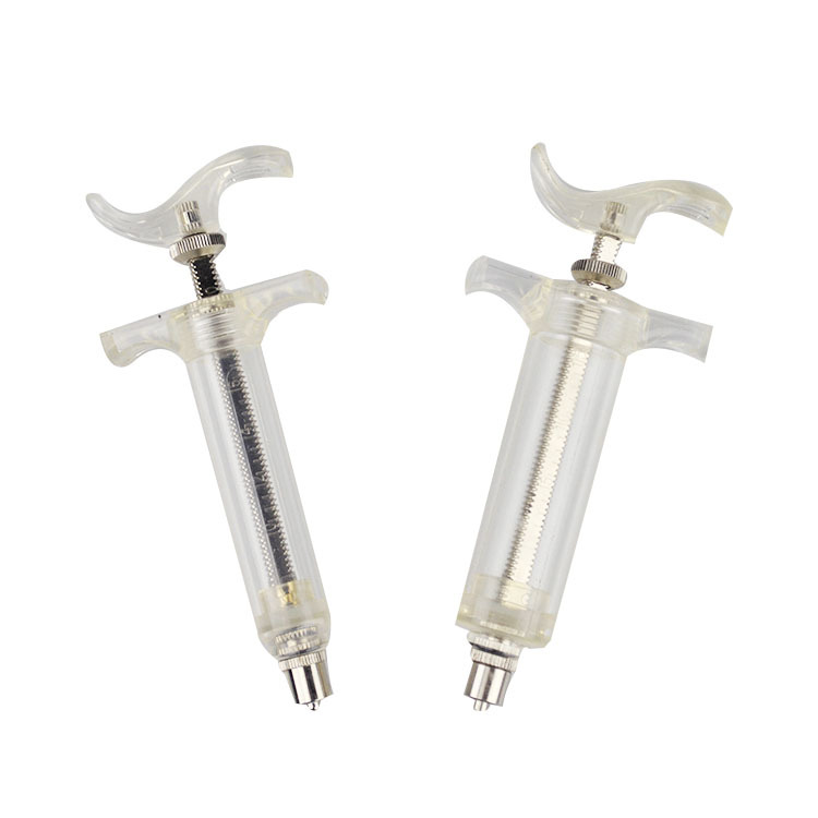 Veterinary TPX Plastic Steel Syringe Pig