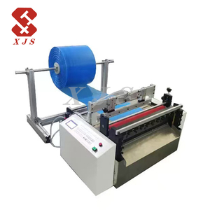 เครื่องทำถุงพลาสติกขนาดเล็ก เครื่องตัดม้วนโพลีโพรพิลีน HDPE เป็นแผ่น เครื่องตัดและปิดผนึกถุงพลาสติกด้วยความร้อน - Product Image 2