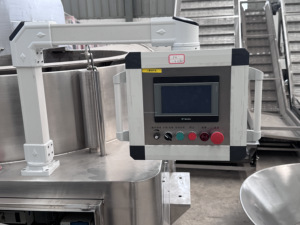 Nouvelle friteuse électrique industrielle entièrement automatique à température constante avec filtre à huile sous vide, idéale pour la friture de snacks aux cacahuètes. - Product Image 6