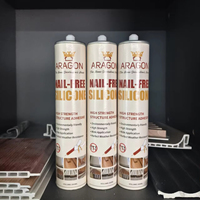 Adhésif polymère silicone ultra-résistant sans clou pour miroirs et carreaux – Étanche, ignifuge, usage domestique, salle de sport, divertissement, 5 ans de garantie