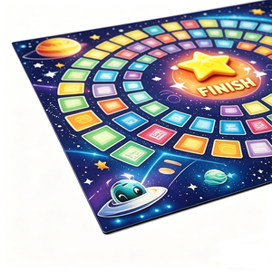 Vietnam Based Factory Custom Board Game with Custom Printing Paper Cardboard Portable Travel <b>Table</b> Game Set Kids Board Game - Product Image 3