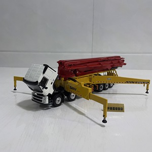Modelo de Camión Bomba de 62 Metros de SANY Heavy Industry a Escala 1:50, Modelo de Camión Volvo de Aleación, Maquinaria de Ingeniería - Product Image 4