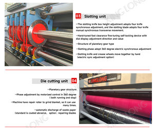 Máy sản xuất thùng carton tự động, máy sản xuất hộp giấy carton, dây chuyền sản xuất cắt khuôn, máy làm hộp giấy có in ấn - Product Image 5