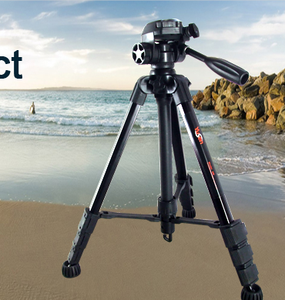 Trépied robuste <span class=keywords><strong>pour</strong></span> appareil photo reflex numérique, trépied en aluminium <span class=keywords><strong>pour</strong></span> appareil photo et téléphone avec tête panoramique 3D, plaque de fixation rapide, pliable - Product Image 6