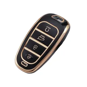 Für Hyundai Key Fob Cover ,Soft TPU 360-Grad-Schutzhülle für 2020 2021 2022 Sonata Entry Smart Key Fob Autos chl üssel Shell Case