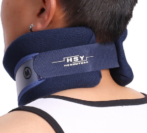 Collar Cervical de Esponja de Espuma Ajustable para Trabajo de Oficina, Tipo Fijador de Cuello Transpirable PARA EL Cuidado DE LA Columna Vertebral - Product Image 3