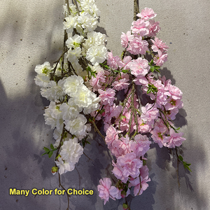 Centre de table de mariage en fleurs de cerisier, allée fleurie <span class=keywords><strong>artificielle</strong></span> pour décoration de mariage en intérieur - Product Image 3