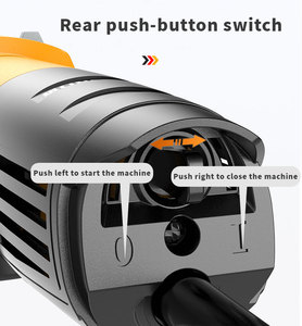 Professional Portable Wood Steel Metal Cutting Machine Handheld Electric <strong>Angle</strong> <strong>Grinder</strong> Brushless Direct - Product Image 5