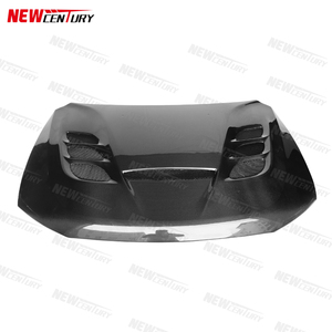 Convient pour la Dodge <span class=keywords><strong>Durango</strong></span> SRT <span class=keywords><strong>Durango</strong></span> 2011-2022 capot en fibre de carbone MBJ perforé modifié - Product Image 4