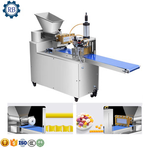 Machine de découpe automatique pour barres de céréales énergétiques, extrudeuse pour barres de céréales énergétiques chocolatées - Product Image 2