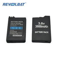Batterie de remplacement Revolbat pour PSP 2000 PSP 3000 PSP-S360 3.6V 2400mAh 3600mAh Li-ion