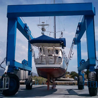 Levage de Yacht, levage de portique, levage de bateau Mobile 100T