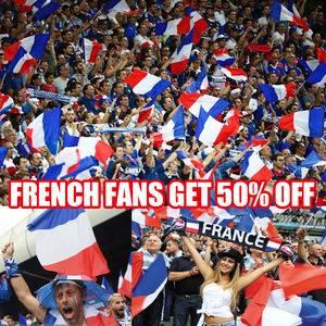 Drapeau de supporter français 2026, 3x5 pieds, 100% polyester, pour match de football, événement, drapeau de l'équipe de football de France, drapeau corporel - Product Image 4