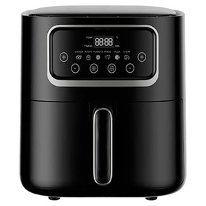Friteuse électrique multifonctionnelle entièrement automatique de 10 L, grande capacité, 1350 W, en matériau PP, friteuse à air visuelle pour la maison - Product Image 1