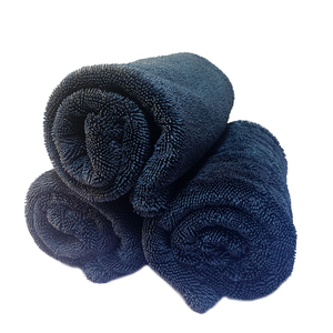 Serviette de séchage en microfibre DZ à boucles torsadées 1400gsm 40x40cm Double face Séchage rapide Détaillage automobile Serviettes de séchage en microfibre à boucles torsadées - Product Image 1