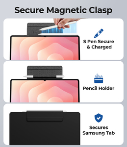 Étui Clavier Magnétique Magique Laudtec pour <span class=keywords><strong>Samsung</strong></span> <span class=keywords><strong>Galaxy</strong></span> <span class=keywords><strong>Tab</strong></span> S8 Ultra 14.6" avec Trackpad Multi-Touch Rétroéclairé <span class=keywords><strong>7</strong></span> Couleurs ODM/OEM - Product Image 3