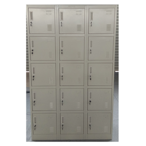 Gabinetes de Almacenamiento de Acero de Quince Puertas con Cerradura - Fabricante Chino - Product Image 1