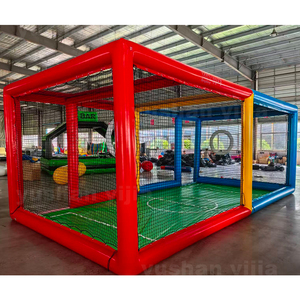 Arène <span class=keywords><strong>de</strong></span> football gonflable commerciale pour drones, avec <span class=keywords><strong>cage</strong></span> <span class=keywords><strong>de</strong></span> protection durable pour événements extérieurs et compétitions d'équipe - Product Image 4