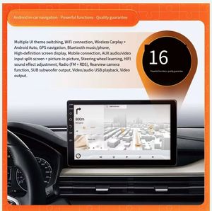 7-Inch Intrekbare Android Autoradio-Speler 1G + 32G Touchscreen Auto Fm Globaal Positioneringssysteem Navigatie - Product Image 2