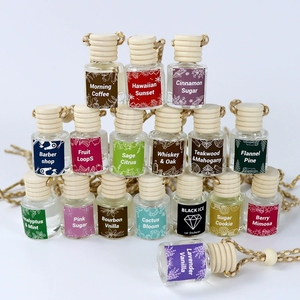 Difusor de Aceite Aromático Colgante para Automóvil de Larga Duración, Aceites Esenciales Portátiles, Aromaterapia, Ambientador para Automóvil - Product Image 1