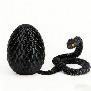 Modern Colorful Pla Joint Moving Small <strong>Dragons</strong> for Viper Egg Decoration - Product Image 5