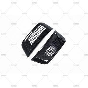 Piezas de automóviles de verano Guardabarros Lados Rejilla de entrada de aire Abs Fender Air Vent Outlet Cover para Landrover Defender 110 Partes del cuerpo - Product Image 4