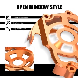 NICECNC pour KTM 950 <span class=keywords><strong>990</strong></span> Adventure couvercle de pignon avant 950 Duke <span class=keywords><strong>990</strong></span> Supermoto <span class=keywords><strong>ADV</strong></span> <span class=keywords><strong>990</strong></span> Super Duke/R <span class=keywords><strong>990</strong></span> SMR SMT LC8 Adventure - Product Image 2